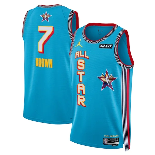 Jaylen Brown Nike Unisex 2025 NBA All-Star Game Swingman Player Jersey - Light Blue