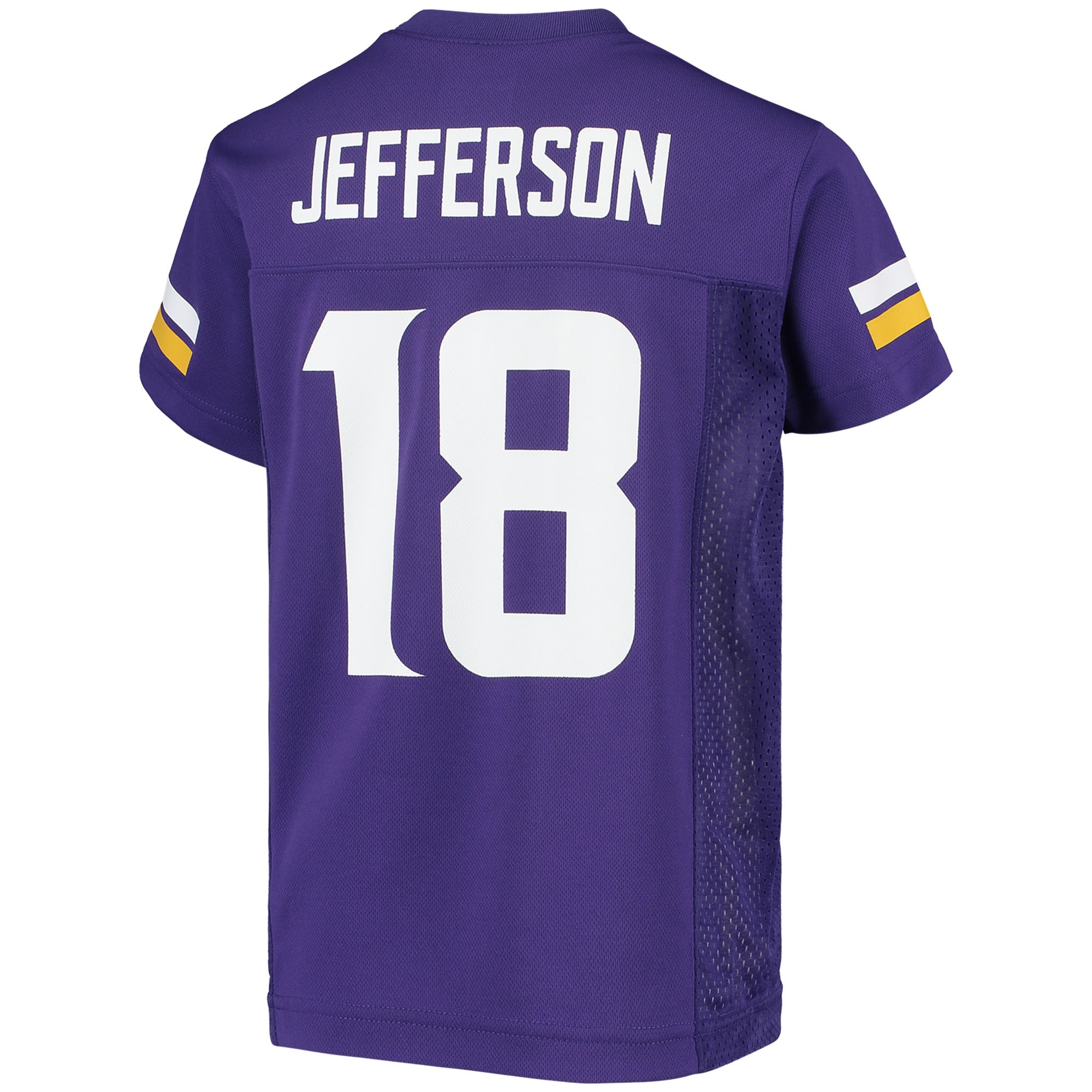 [JED] Justin Jefferson #18 Minnesota Vikings Youth Replica Jersey - Purple