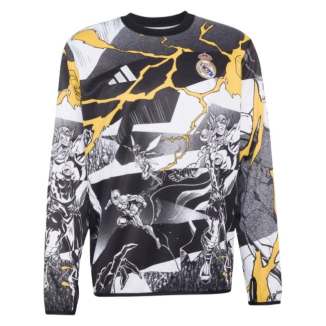 Euro Authentic Real Madrid 2025-2026 Real Madrid Pre Match Warm Top...