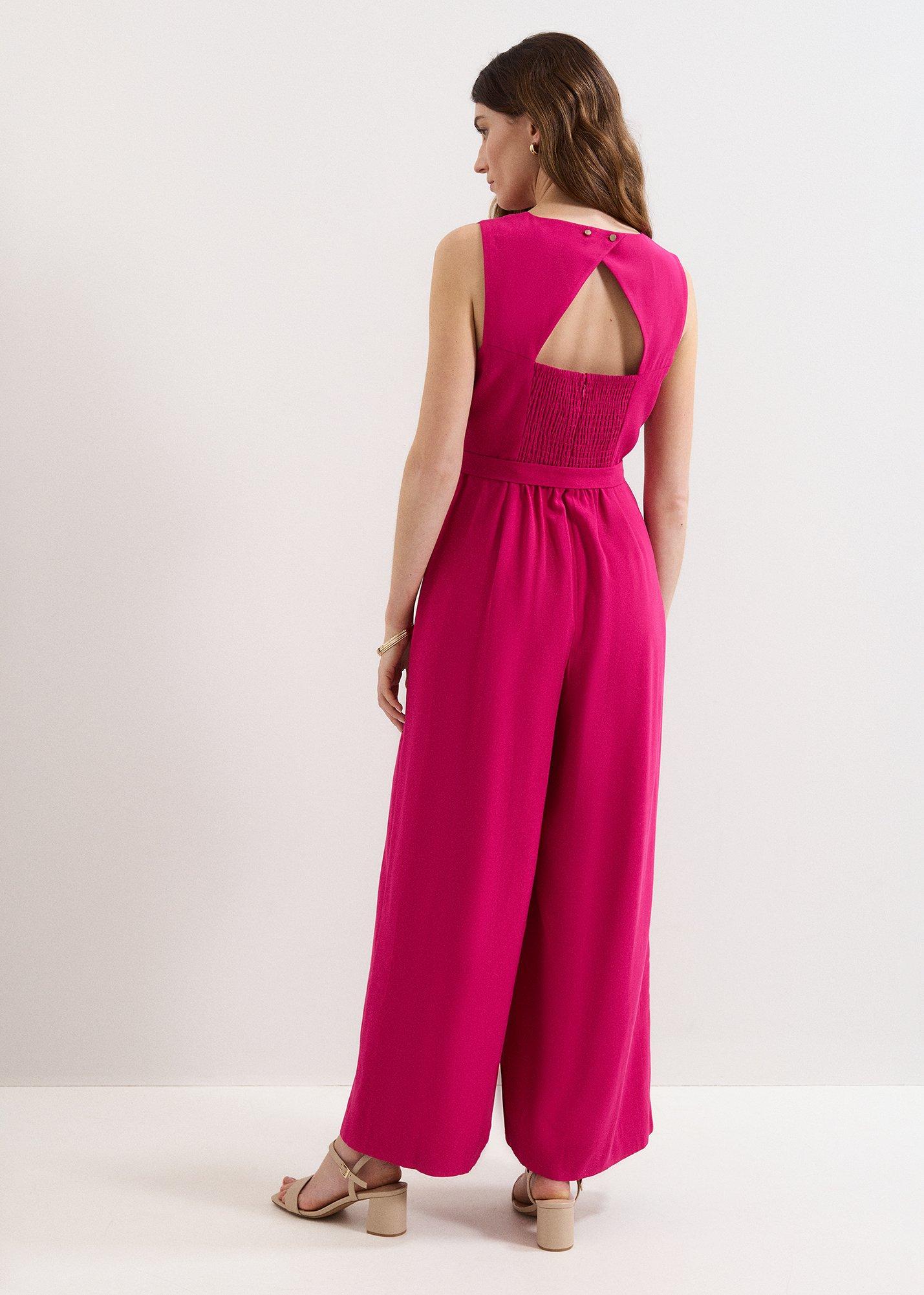 Petite Marta Pink Jumpsuit