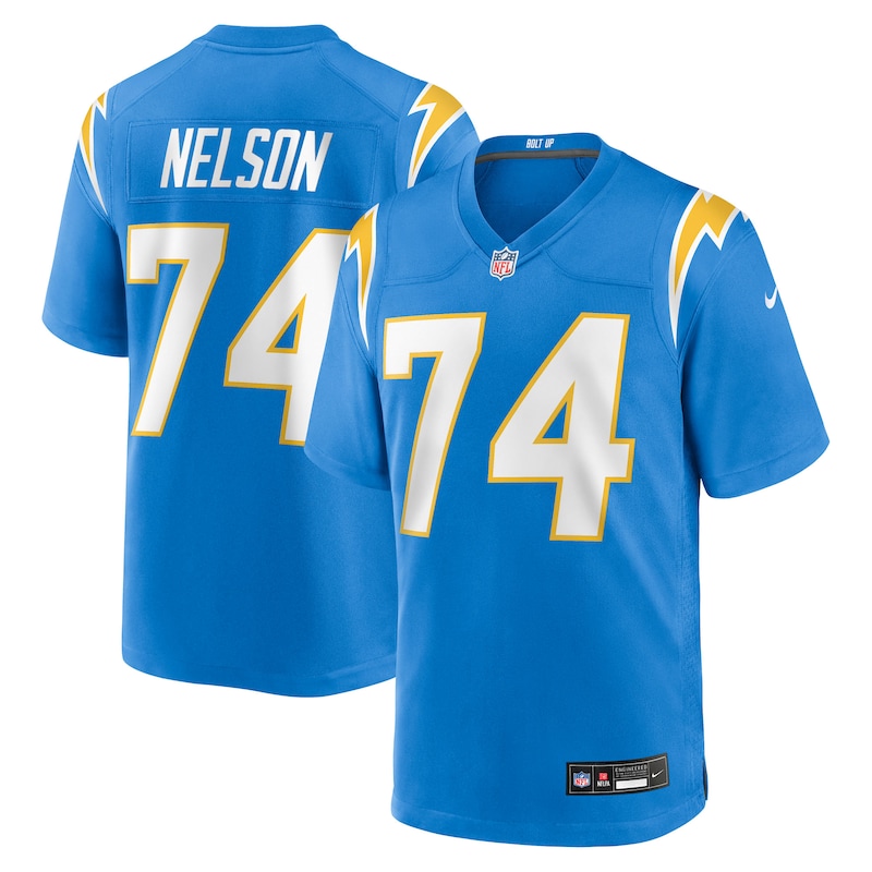 None Ryan Nelson Los Angeles Chargers Championship Limited Edition