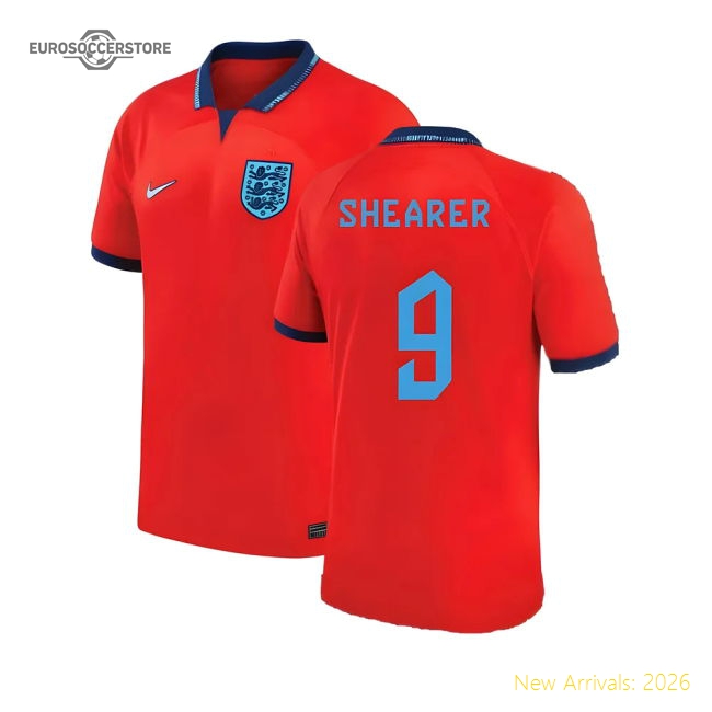 Authentic England 2022-2023 Away Jersey - Ventilation Retro