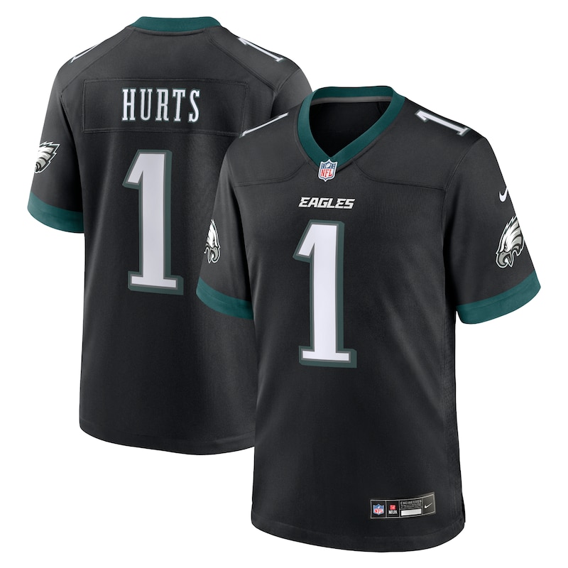 None Jalen Hurts PHI Eagles Retro Officially Licensed Jersey