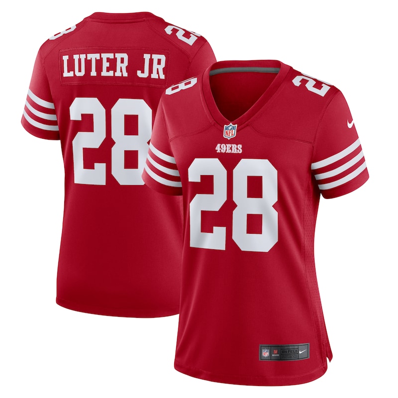 None None SF 49ers Dynamic Top-Grade Jersey Game Day Wear