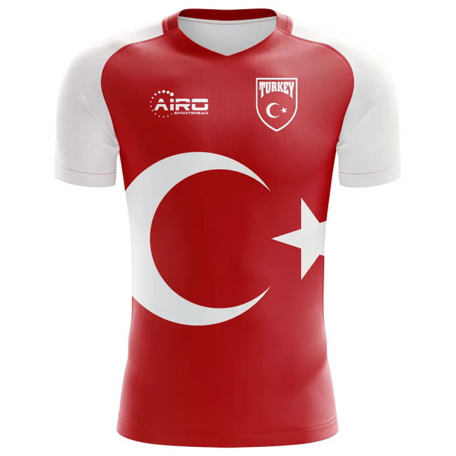 Game Replica Turkey Home Replica Jersey (Kids) (SUKUR 9)