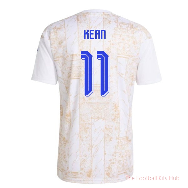 Italy 2026-2027 Pre-Match Shirt Kean #11 Soccer Kit - Team Jersey