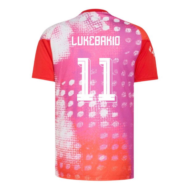 2026-2027 Benfica Pre-Match Shirt (Red) (Lukebakio 11)
