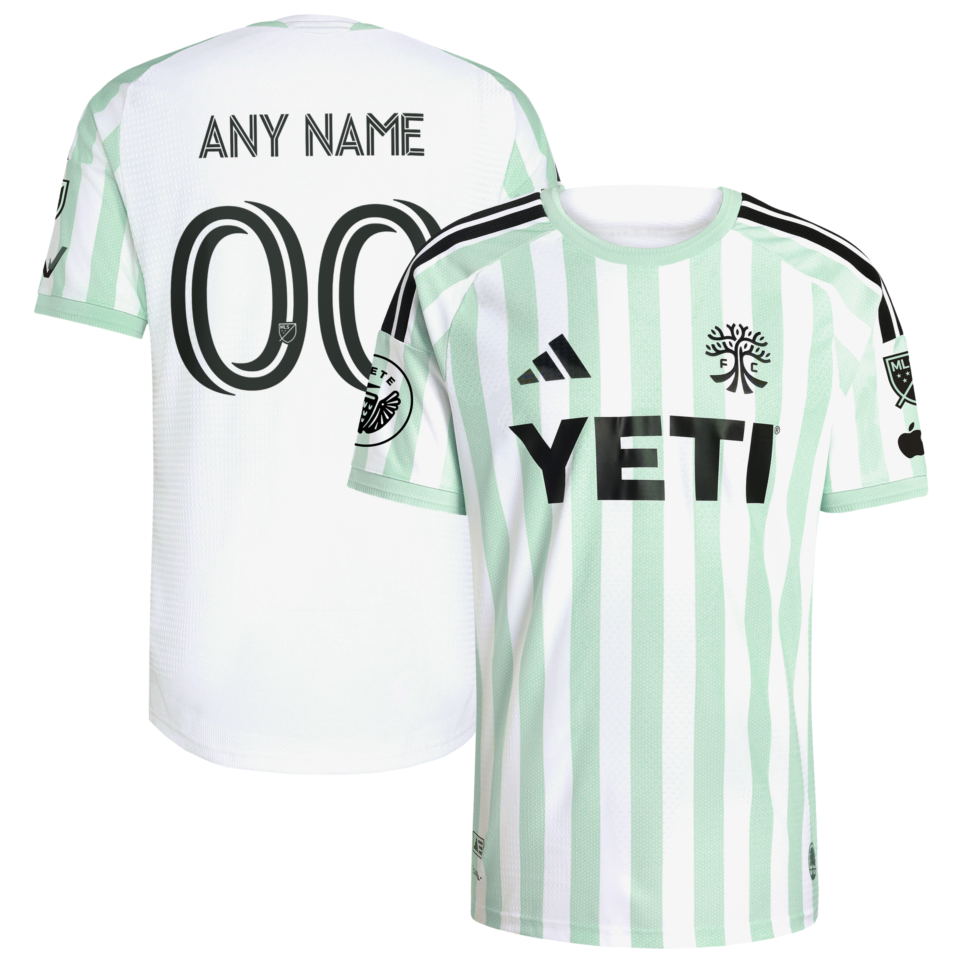 [SJH] Austin FC 2026 The Rooted Kit On-Field Authentic Patch Custom Jersey - White