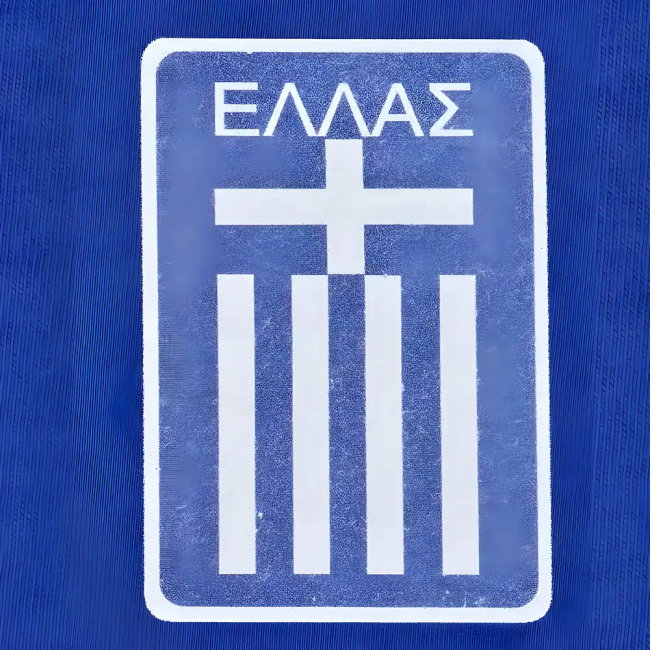 Greece 12th Man - Royal/White T-Shirt