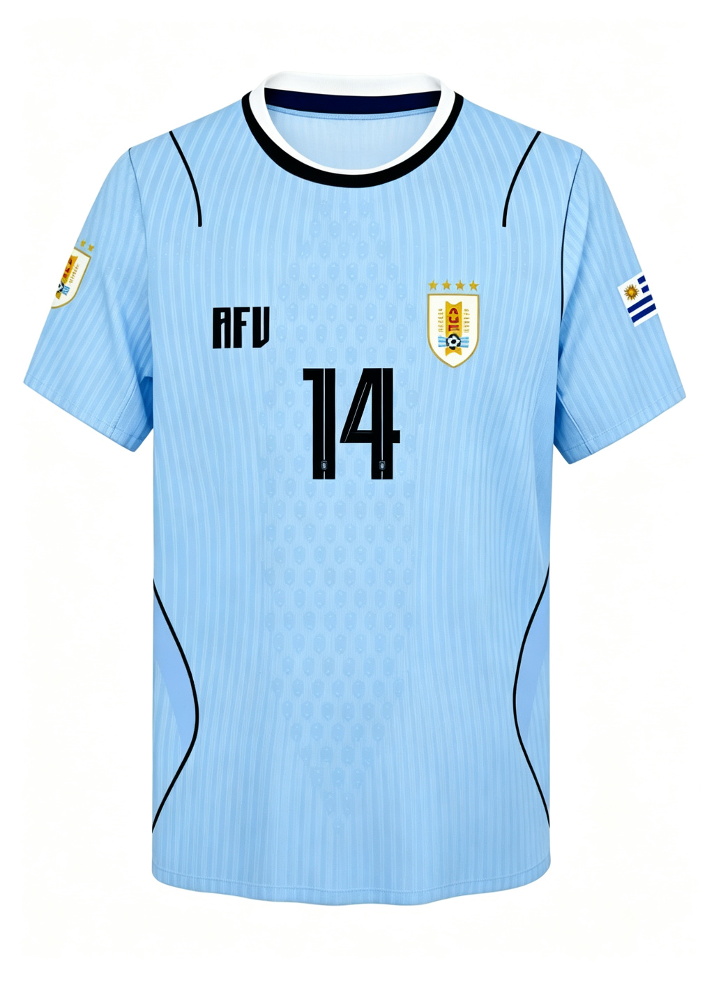 [HP] Uruguay Agustín Canobbio #14 Home Jersey 2026 World Cup