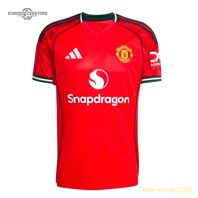 Premium 2025-2026 Man Utd Home Shirt (ronaldo 7) - Official Edition