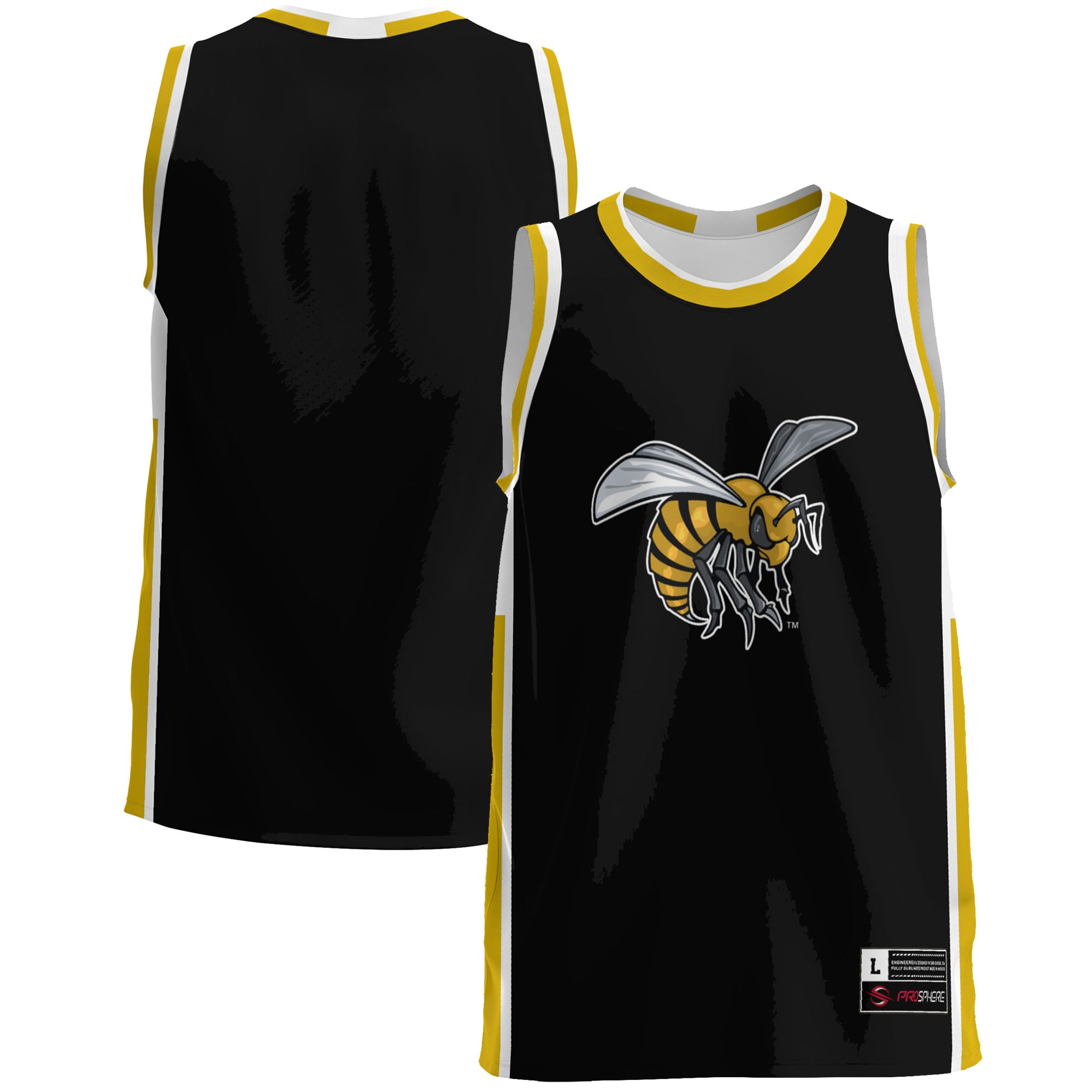 [NJP] Alabama State Hornets GameDay Greats Lightweight Basketball Jersey - Gold