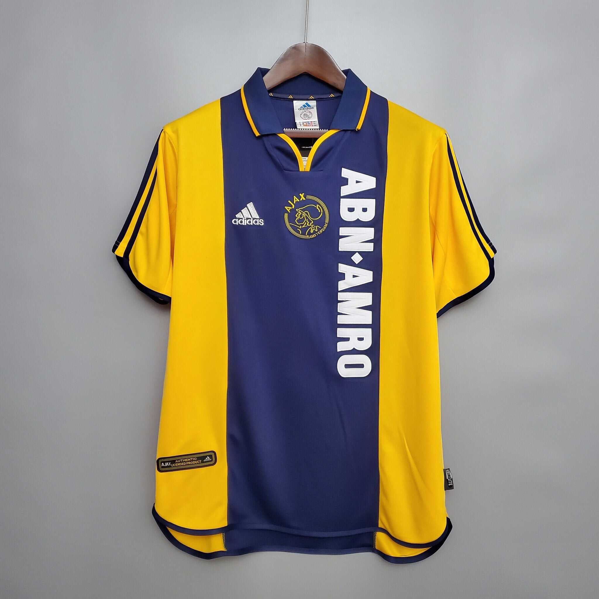 Cheap 2000-2001 Ajax Away Retro Kit