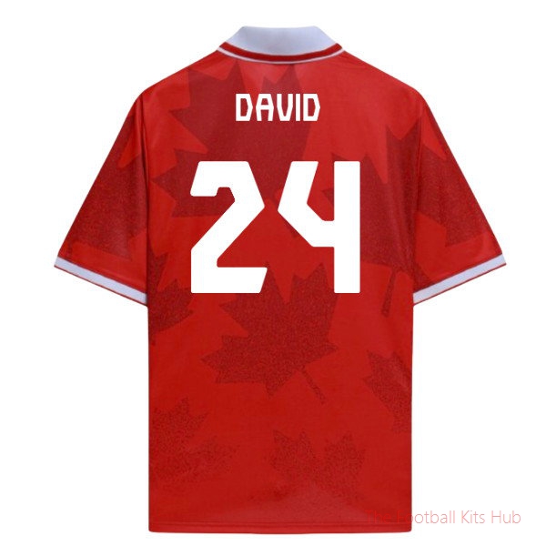 Supporters Elite Canada World Cup Football Shirt (David 24)