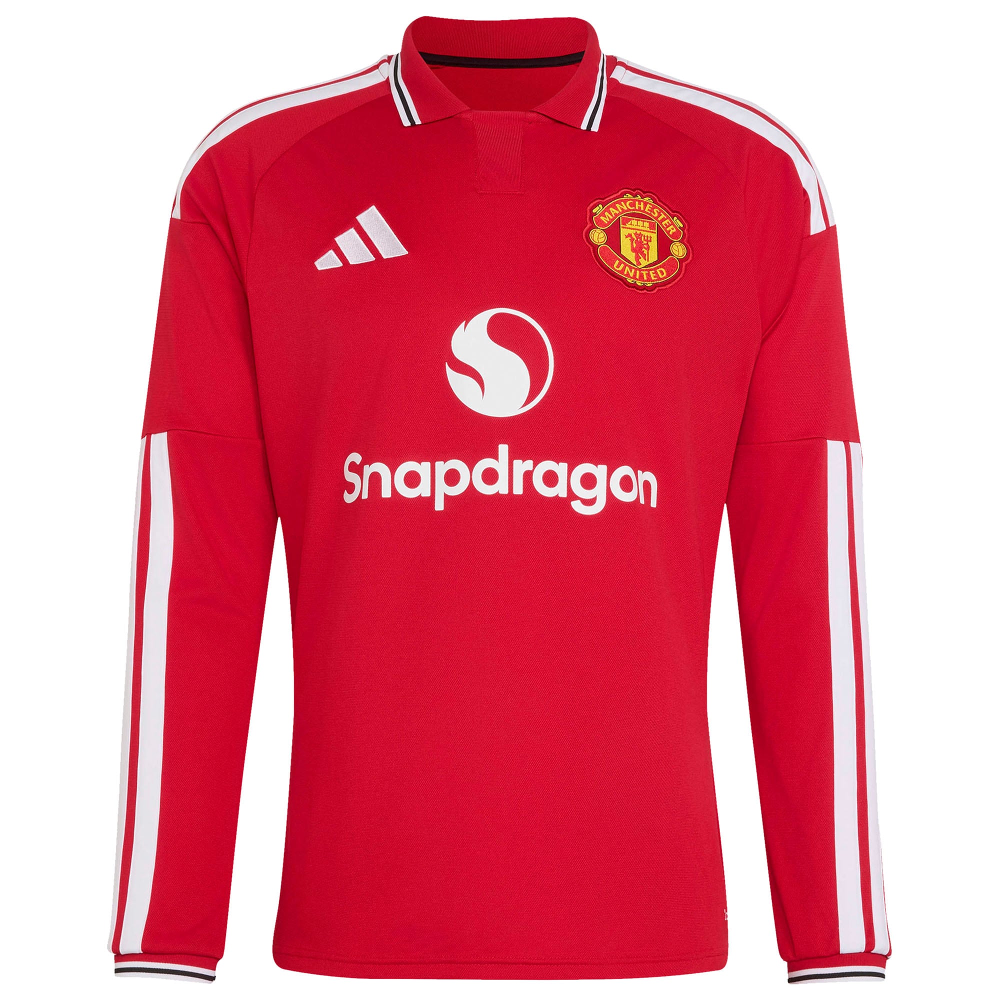 [SJH] Mason Mount Manchester United 2026/27 Home Replica Long Sleeve Jersey - Red