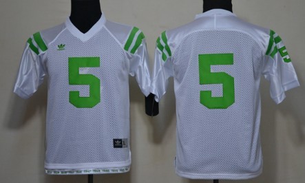Men's None White 2024 high quality Everett Golson #5 official