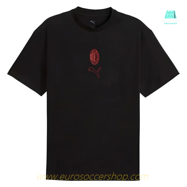 2025-2026 AC Milan FtblStatement Cellerator Tee (Black)