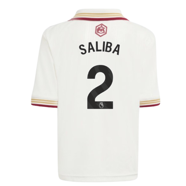 Classic Arsenal Heritage Design Third Classic Kit (Saliba 2)