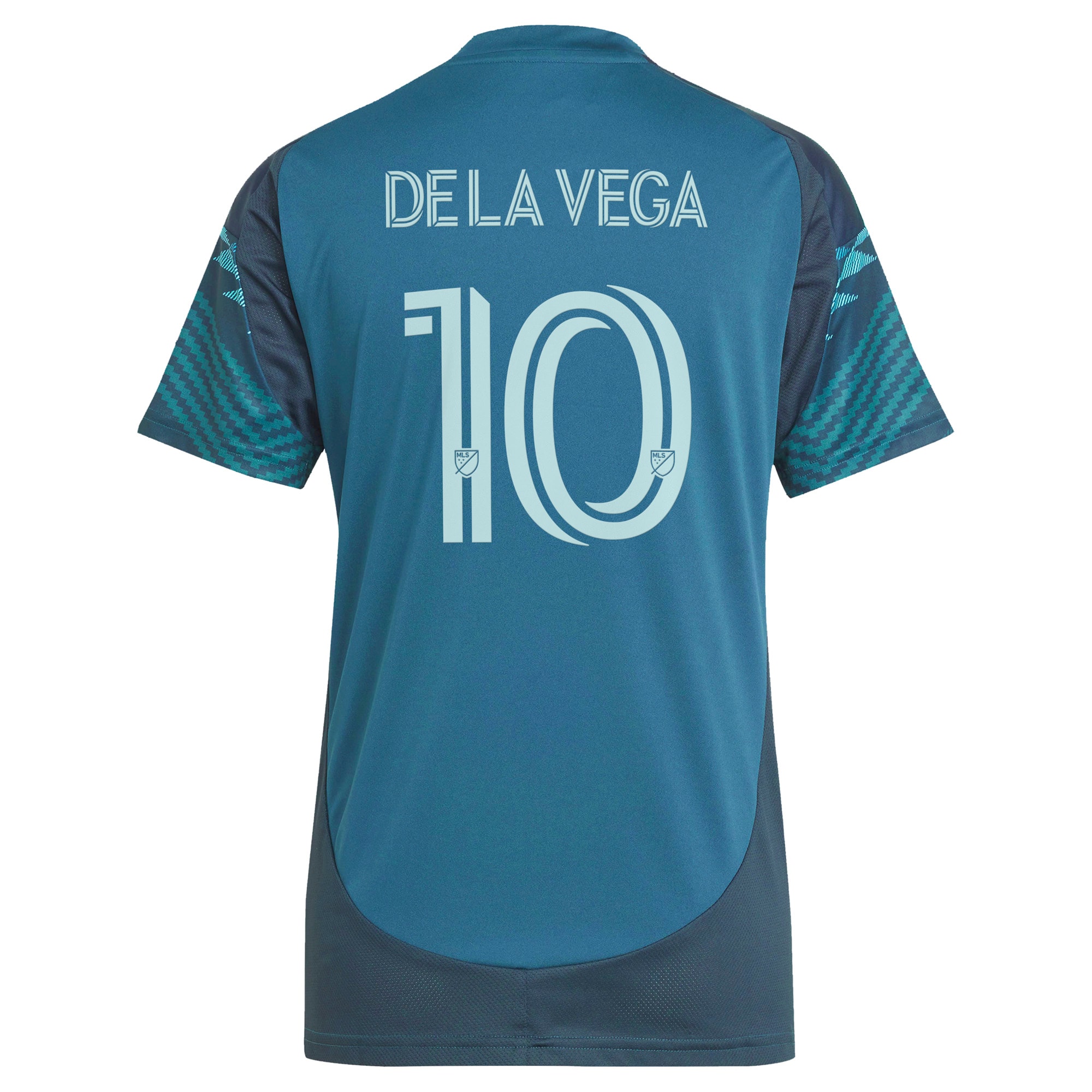 [LK] Pedro de la Vega Seattle Sounders FC Women's 2025 The Salish Sea Kit Replica Player Jersey - Blue