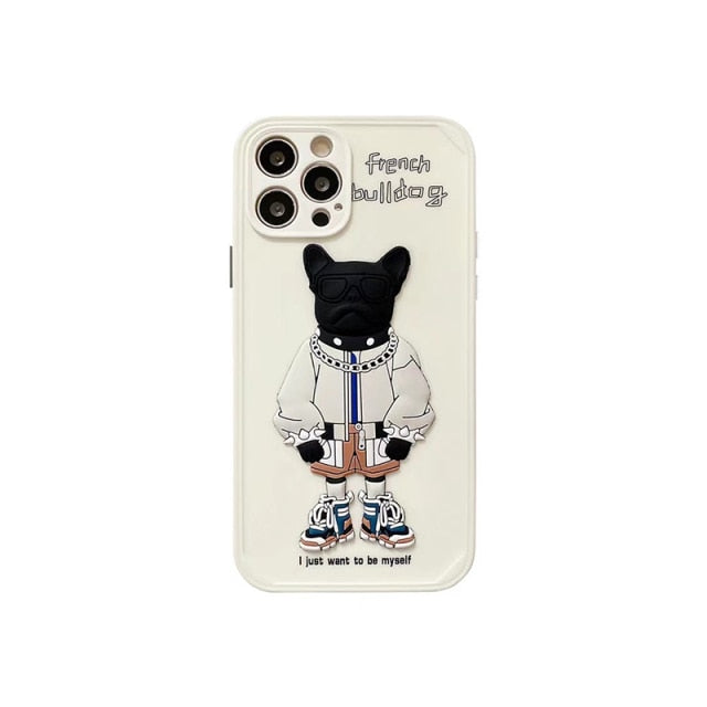 Lover 3d Frenchie Iphone Case (wj16) Outdoor Style | Trendy Style