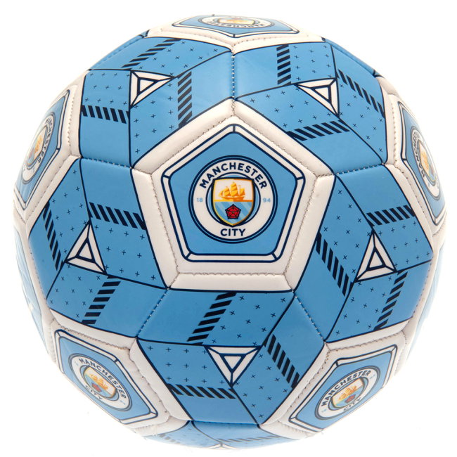 Manchester City FC Hex Size 3 Football