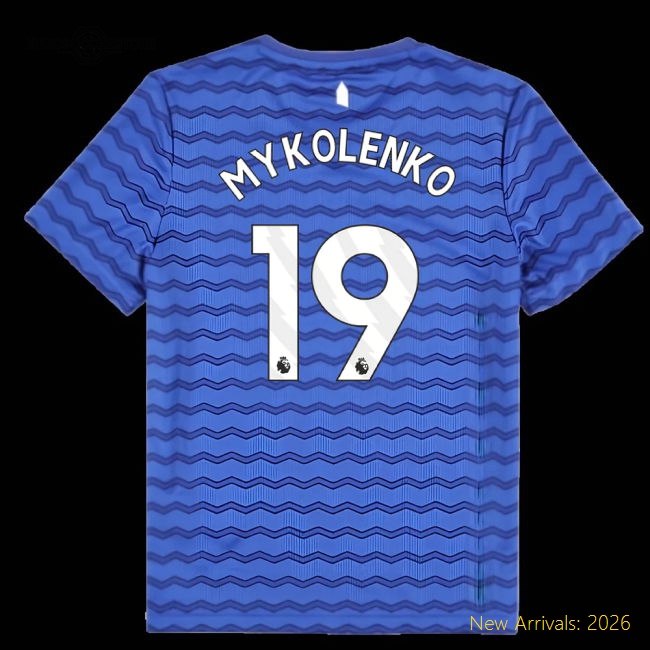 2025-2026 Everton Home Infant Kit (Mykolenko 19)