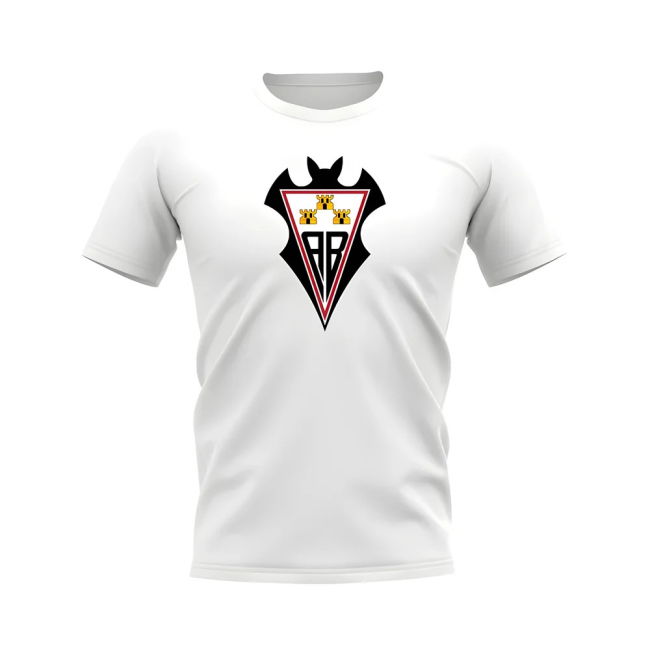 Albacete Badge T-shirt (White) | Comfortable | Sale Price