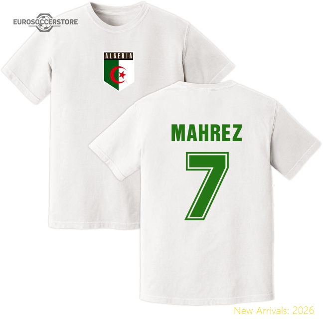 Mahrez Algeria Training Supporter Kit Jersey Stadium Approved