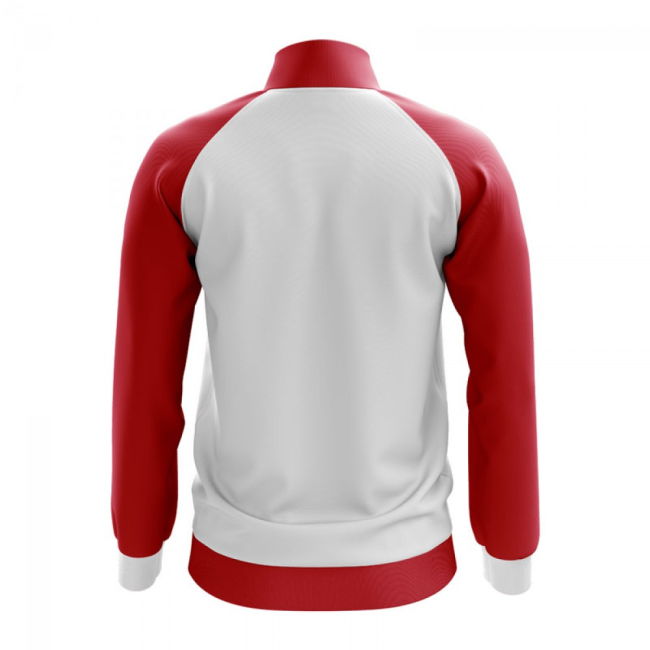 Football Isle Of Man Concept Football Track Jacket (White)