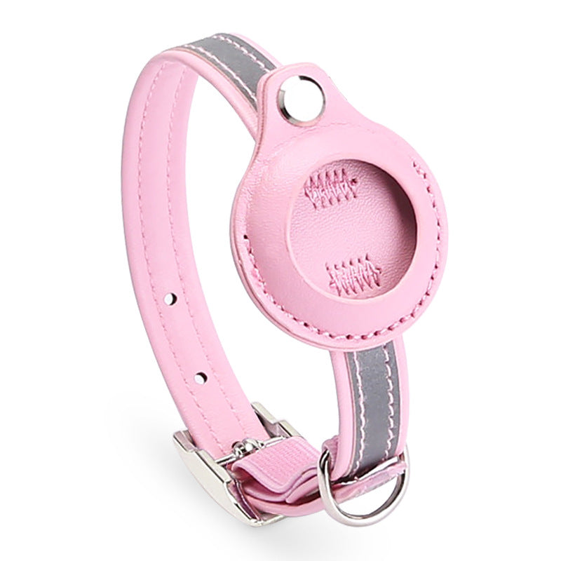 Frenchie Reflective Airtag Case Collar