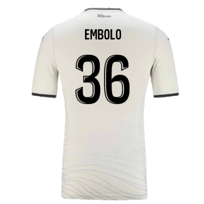 Genuine Supporter 2024-2025 As Monaco Third Shirt (Embolo 36)