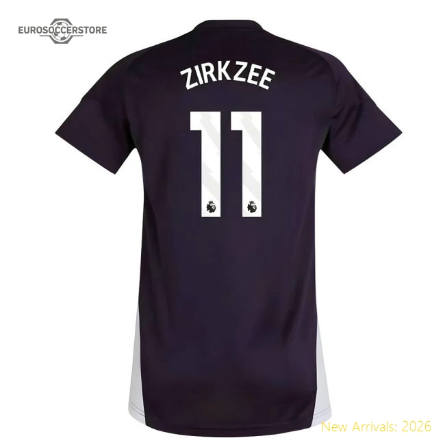 2025-2026 Man Utd Womens Comfortable Zirkzee Jersey Drycell