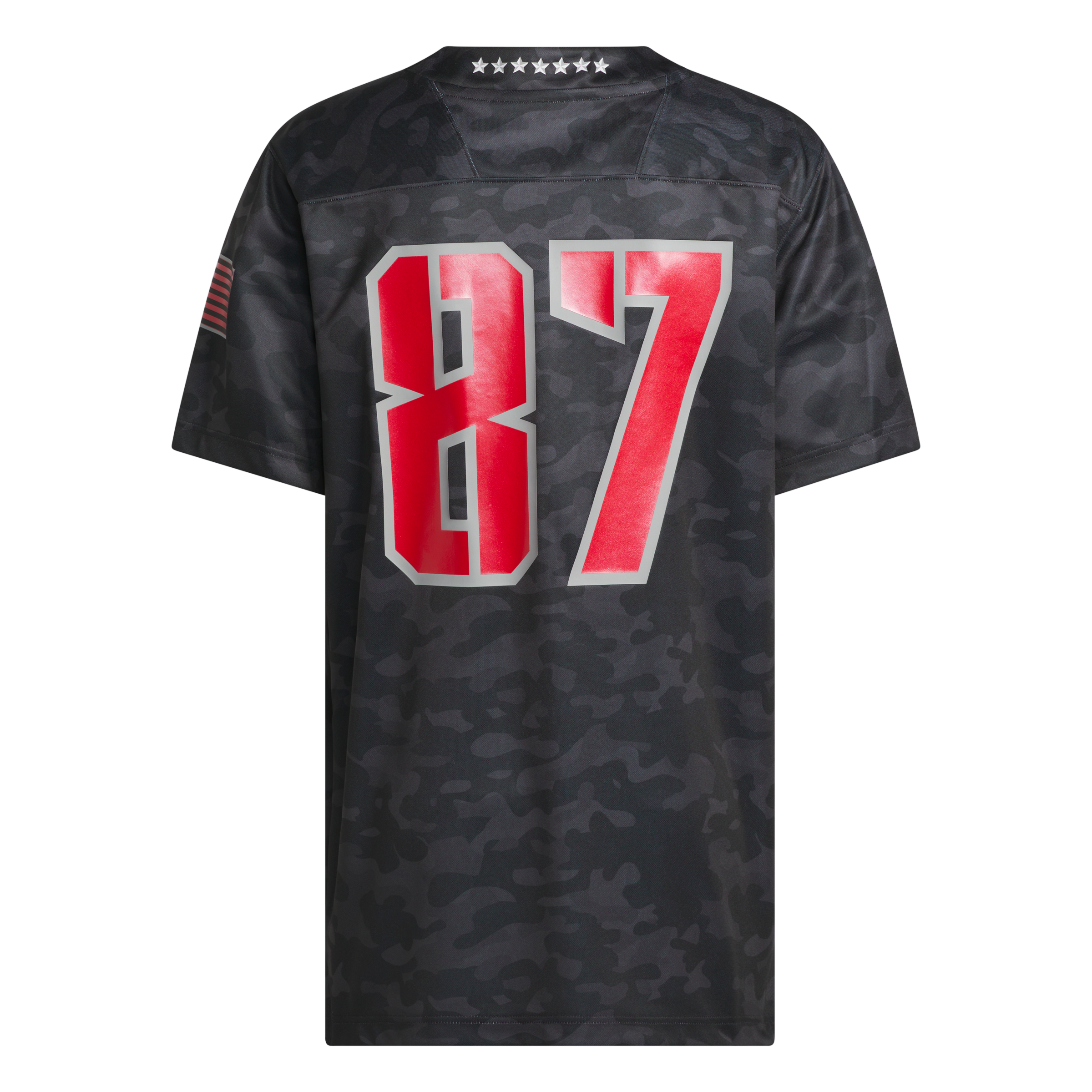 #87 NC State Wolfpack adidas Honor & Support Premier Strategy Jersey - Black