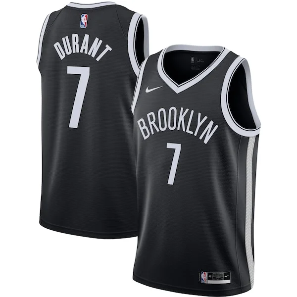 Kevin Durant BKN Swingman Jersey - modern Basketball - Black