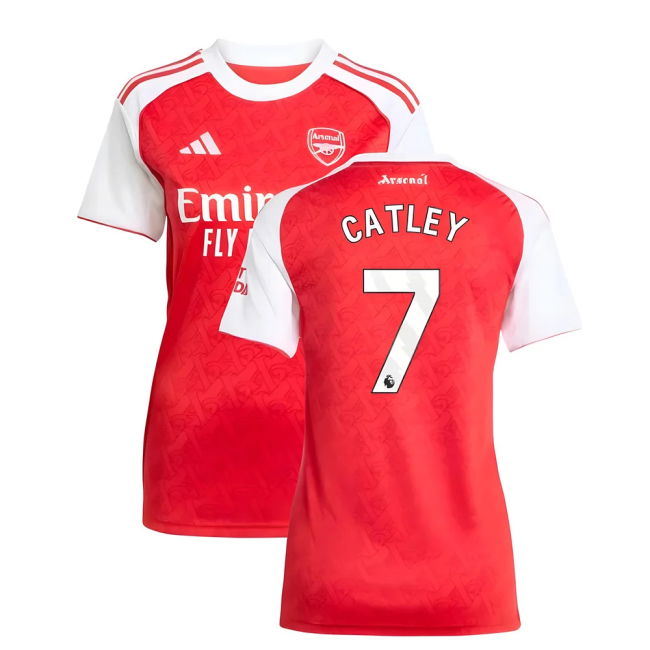 2025-2026 Arsenal Home Shirt (Womens) (Catley 7)