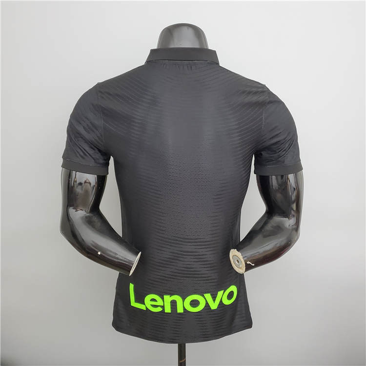 Inter Milan 21-22 Third Black Soccer Jersey Football Shirt Player