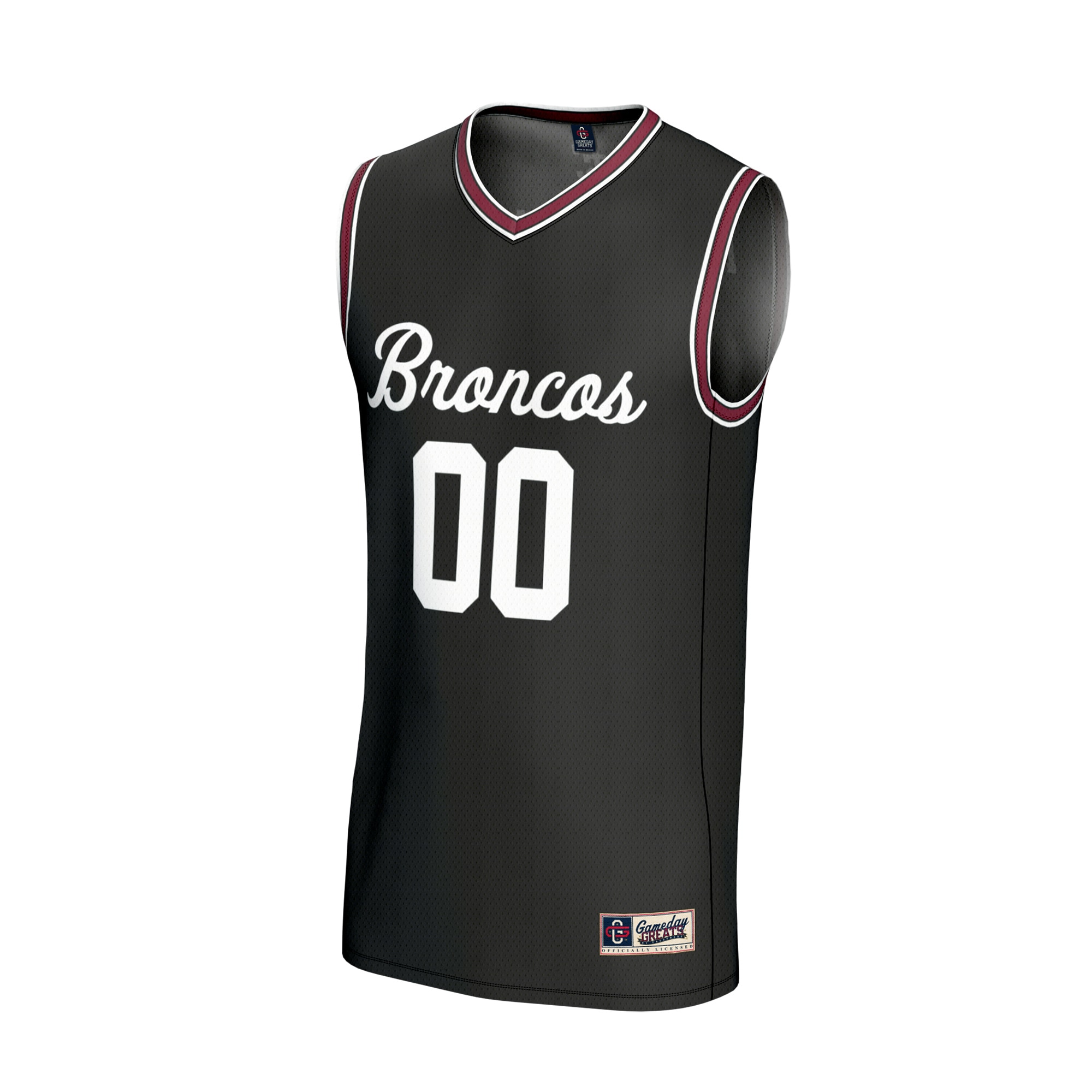 [DDG] Santa Clara Broncos GameDay Greats Unisex NIL Pick-A-Player Men's Basketball Lightweight Jersey - Black