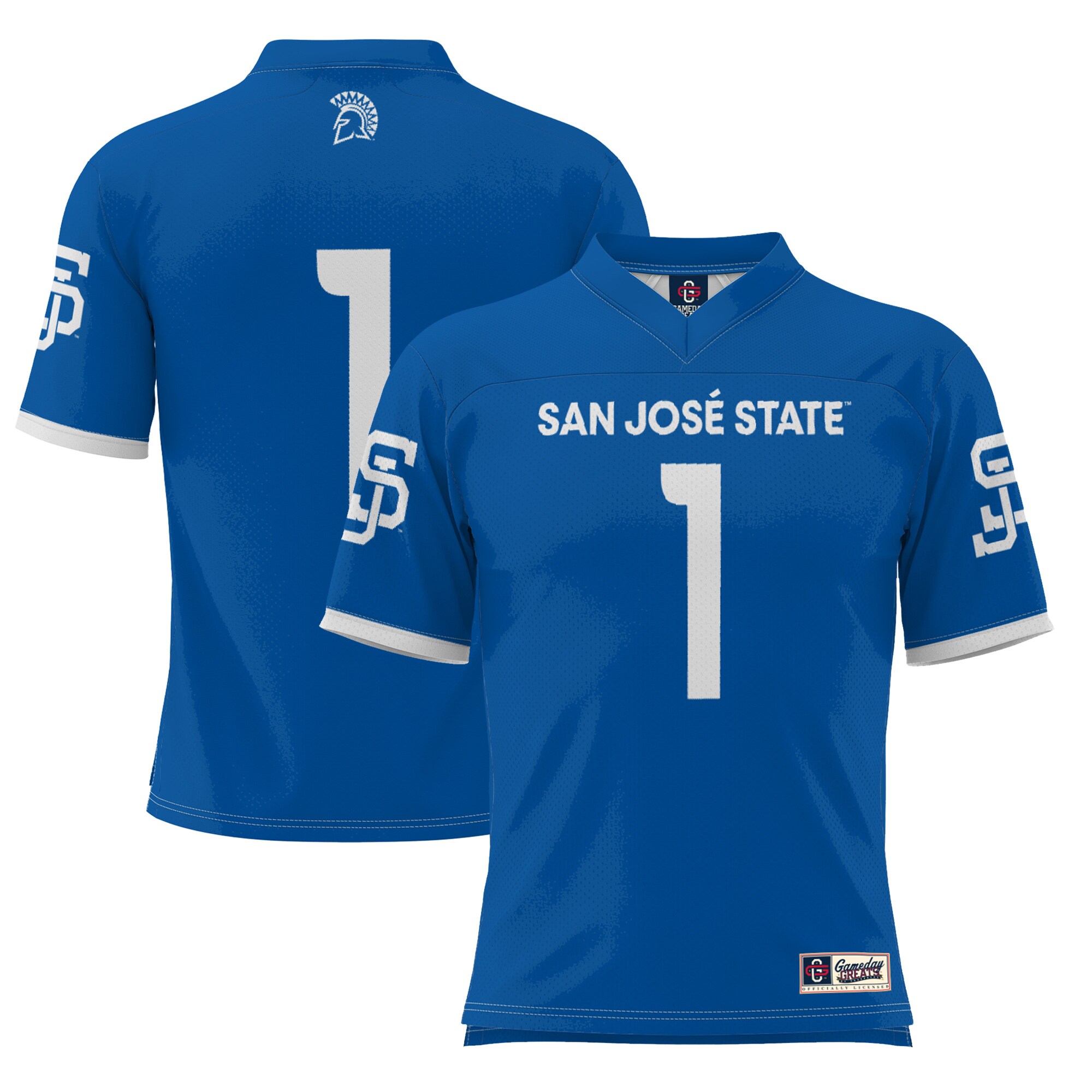 [DDG] Women's San Jose State Spartans GameDay Greats Football Jersey - Royal