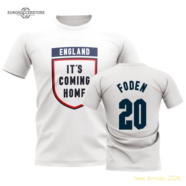 Genuine England 2024-2025 Official Home Jersey Timeless