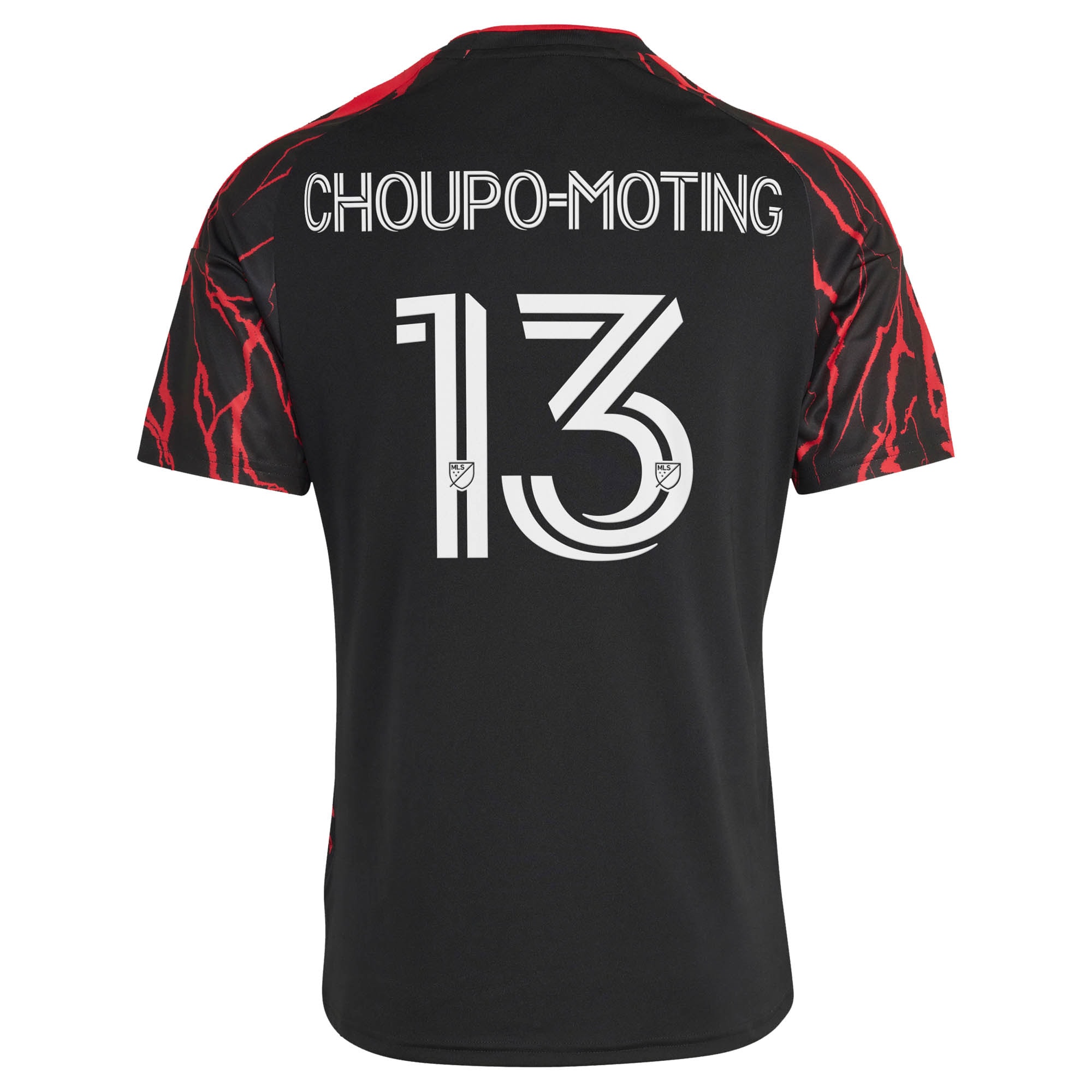 [SJH] Eric Maxim Choupo-Moting New York Red Bulls 2026 The Rooted Kit Replica Jersey - Black