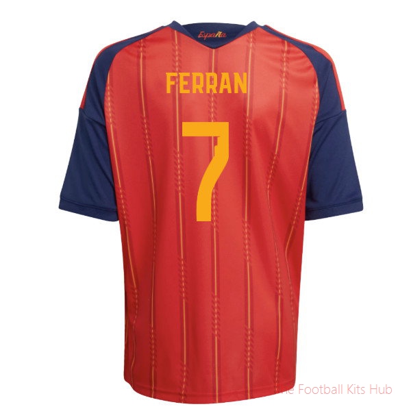 [LK] 2026/27 Spain Home Shirt (Kids) (Ferran 7)