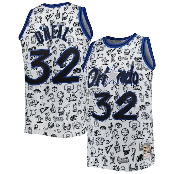 Shaquille O'Neal ORL Authentic Basketball Jersey - Cost-Effective