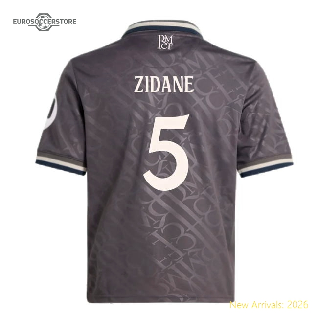 Comfortable Football Team Youth Jersey Zidane 2024-2025 Climacool
