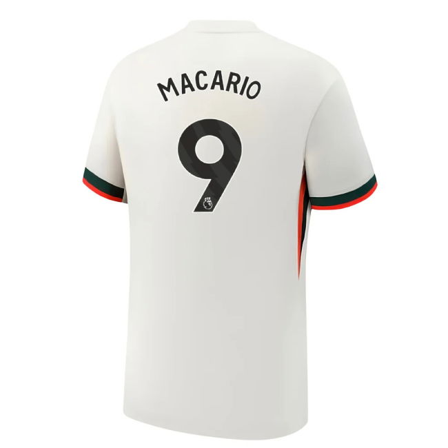 New Chelsea Away Soccer Jersey 2025-2026 (Macario 9)