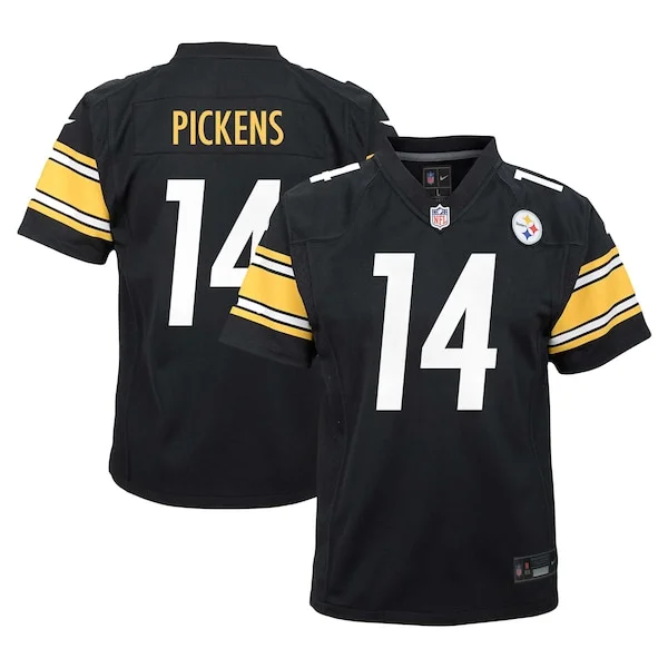 Performance Pittsburgh Steelers Game Jersey - Premium Black NFL Fan...