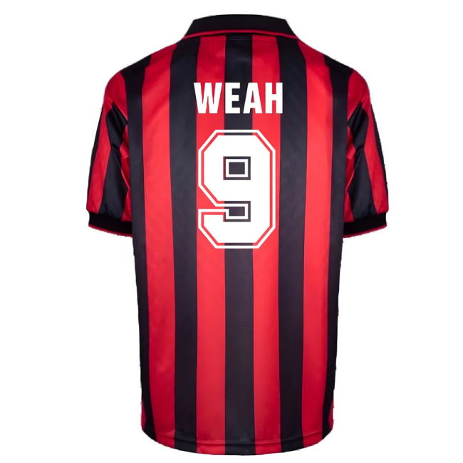 High Performance Faithful Acm Home Retro Shirt Weah #9 2024-2025 S...