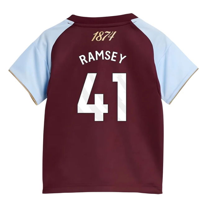 Aston Villa Modern Home Jersey 2025-2026 #50