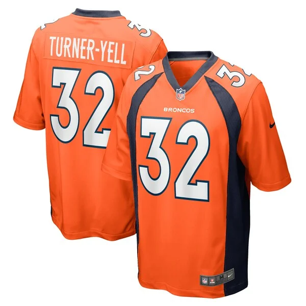 Performance None Game Jersey - Premium Orange NFL Fan Jersey | Game...