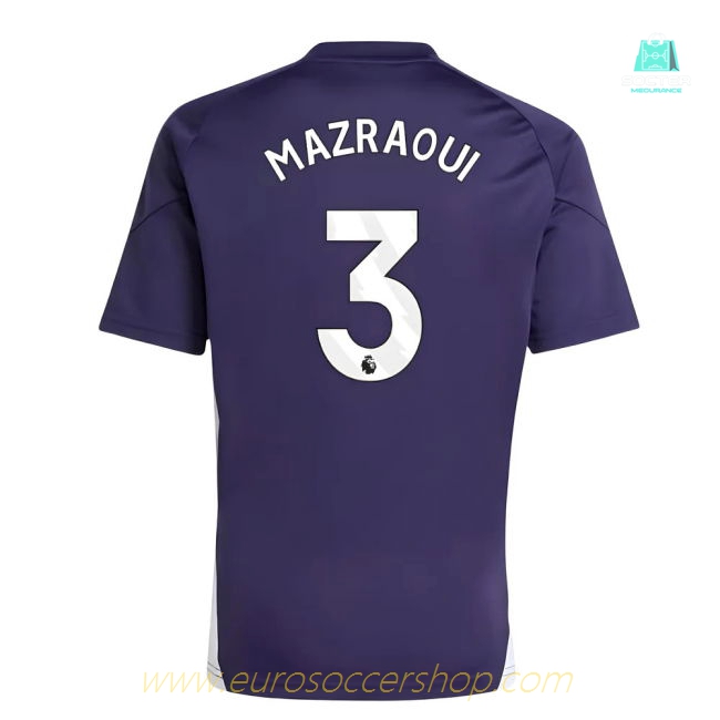 2025-2026 Man Utd Training Tee (Aurora Plum) (Mazraoui 3)