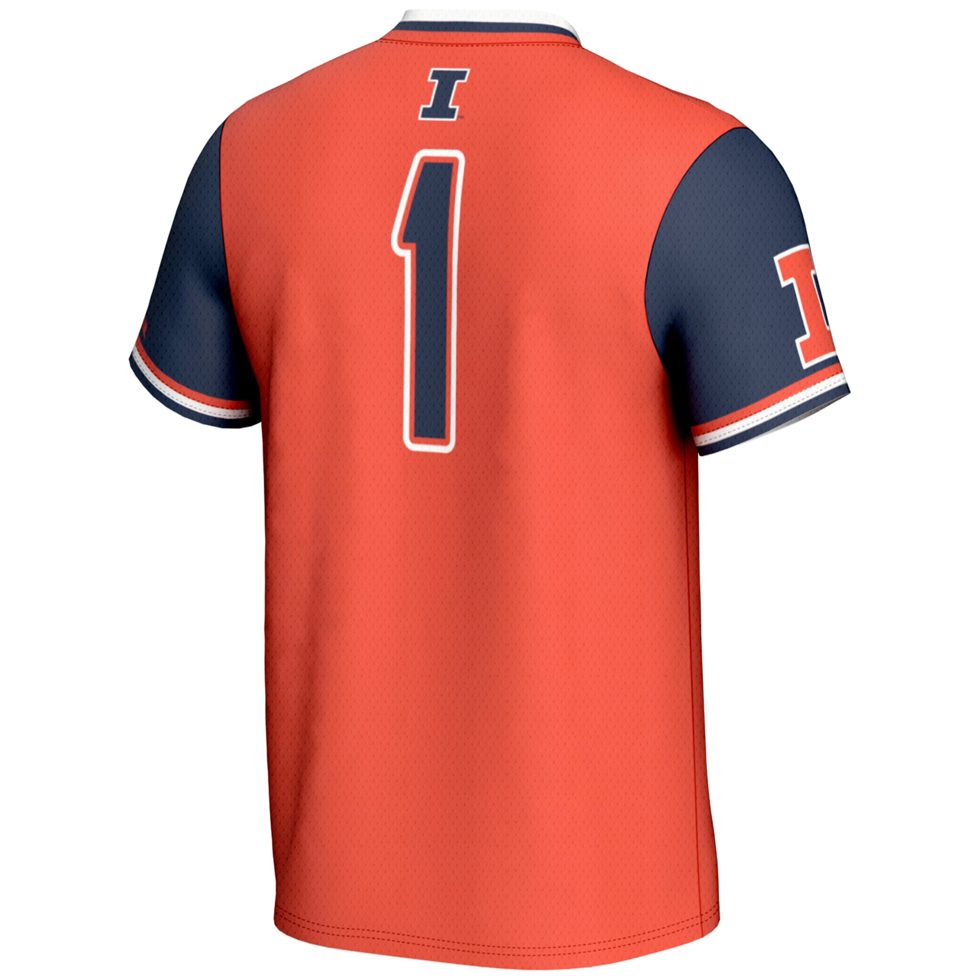 [NJP] Illinois Fighting Illini GameDay Greats Unisex Lightweight Softball Jersey - Orange